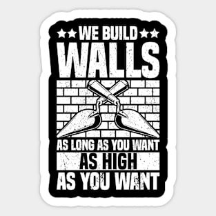 Bricklayer Brick Layer Sticker